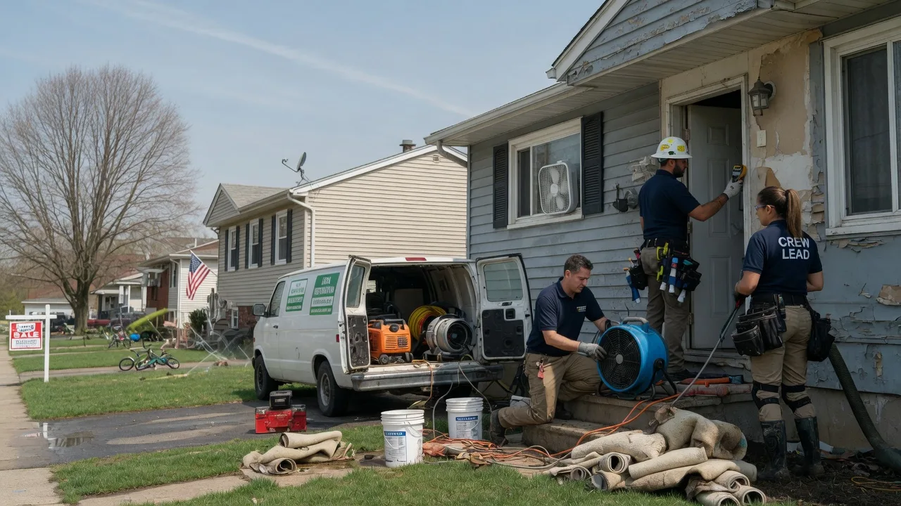 Flood Cleanup in Hickory Valley, TN near me