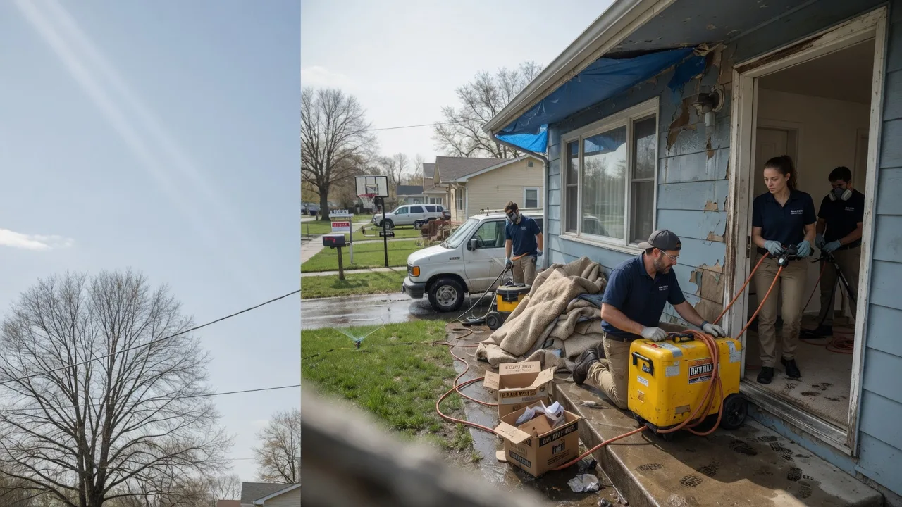 Basement Flood Cleanup in Hickory Valley, TN near me